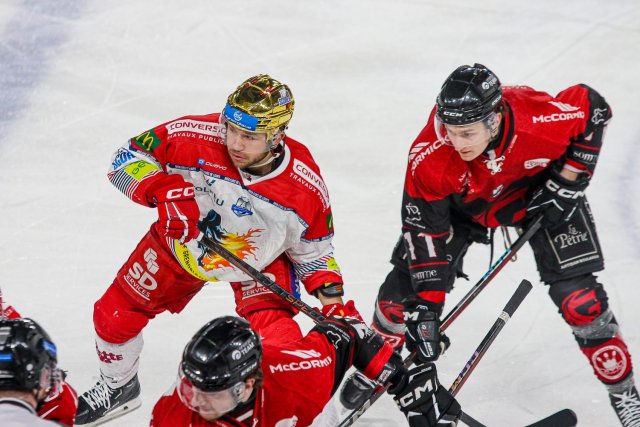 Photo hockey match Amiens  - Grenoble  le 18/03/2025