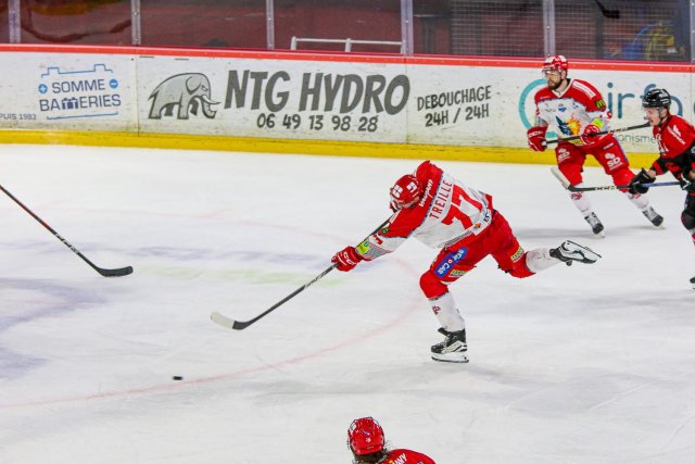 Photo hockey match Amiens  - Grenoble  le 18/03/2025