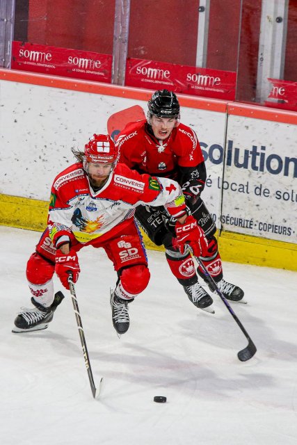 Photo hockey match Amiens  - Grenoble  le 18/03/2025