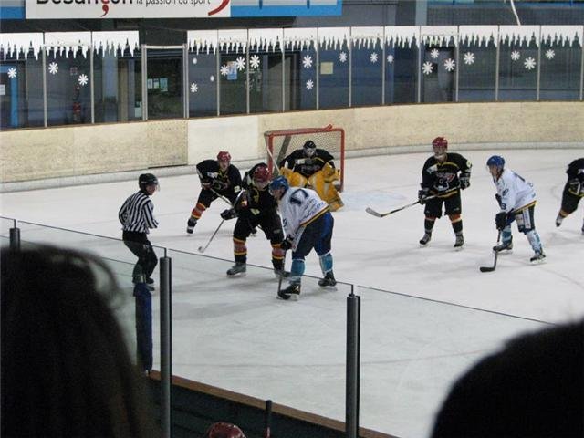 Photo hockey match Besançon - Dijon II le 14/11/2009