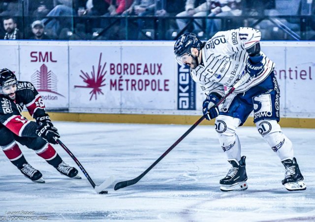 Photo hockey match Bordeaux - Angers  le 19/03/2025