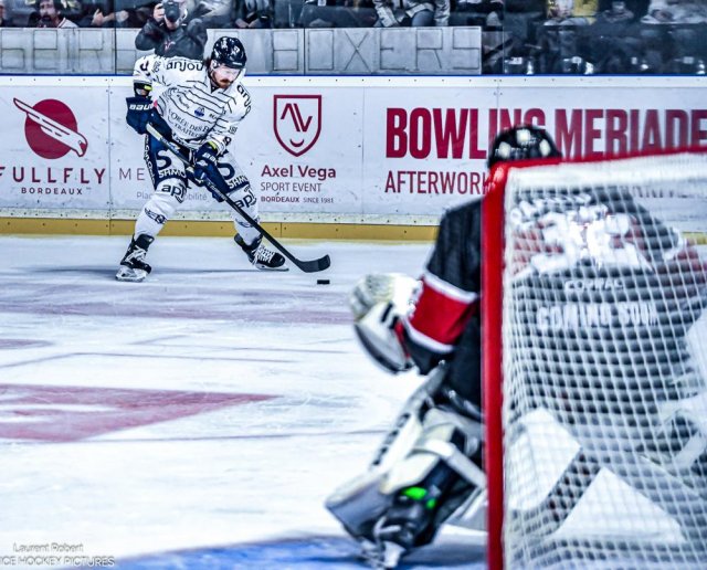 Photo hockey match Bordeaux - Angers  le 19/03/2025