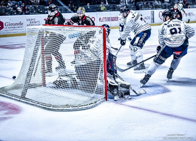 Photo hockey match Bordeaux - Angers  le 19/03/2025