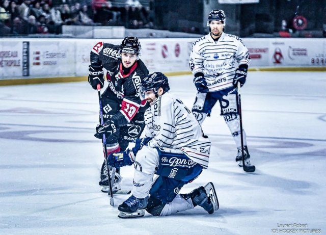 Photo hockey match Bordeaux - Angers  le 19/03/2025
