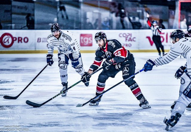 Photo hockey match Bordeaux - Angers  le 19/03/2025