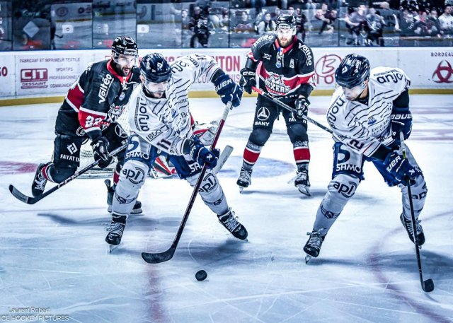 Photo hockey match Bordeaux - Angers  le 19/03/2025
