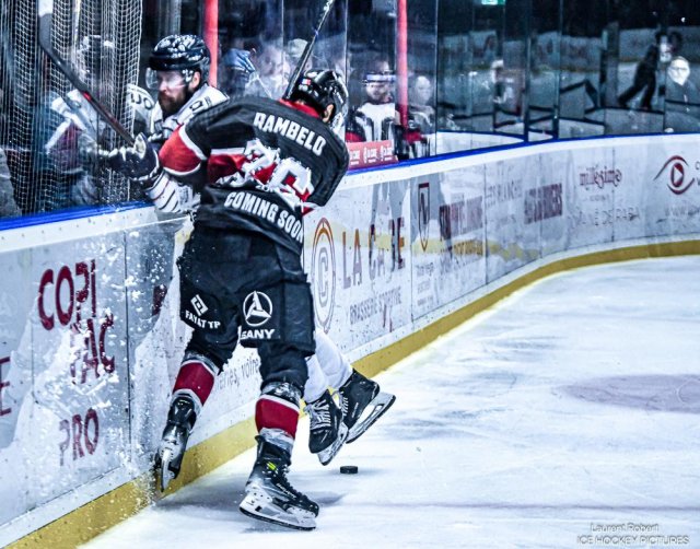 Photo hockey match Bordeaux - Angers  le 19/03/2025