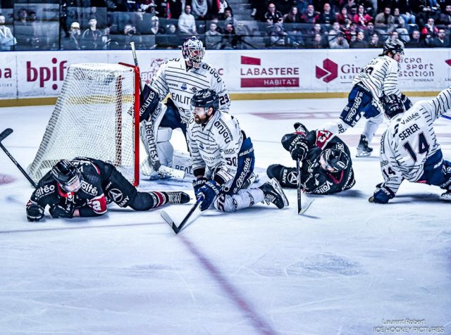 Photo hockey match Bordeaux - Angers  le 19/03/2025