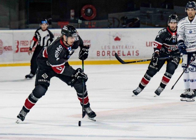 Photo hockey match Bordeaux - Angers  le 19/03/2025