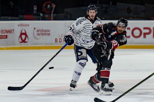 Photo hockey match Bordeaux - Angers  le 19/03/2025