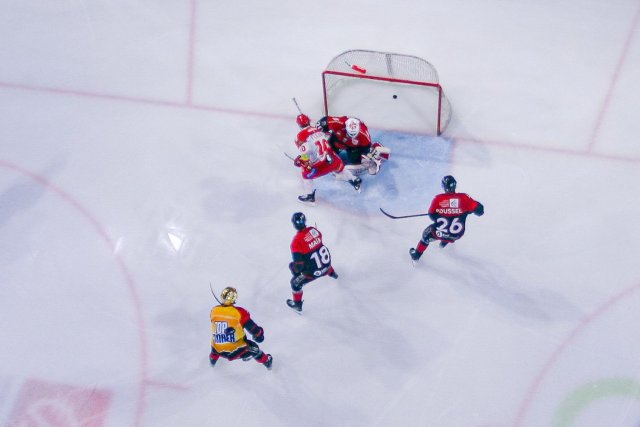 Photo hockey match Amiens  - Grenoble  le 19/03/2025