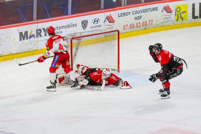 Photo hockey match Amiens  - Grenoble  le 19/03/2025