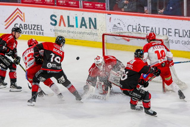 Photo hockey match Amiens  - Grenoble  le 19/03/2025