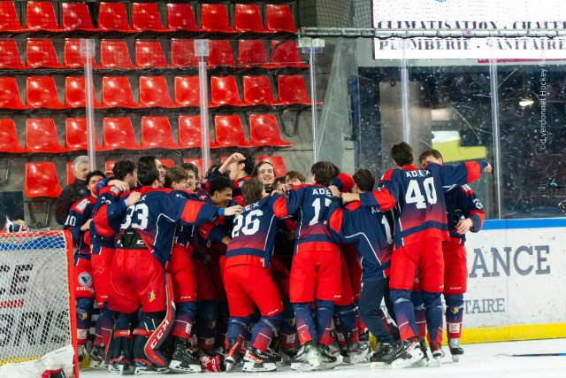 Photo hockey reportage Les jeunes BDL champions de France