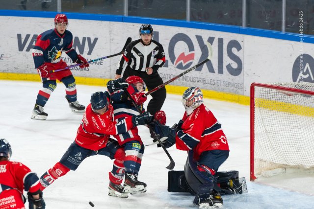 Photo hockey reportage Les U20 Grenoblois champions de France!