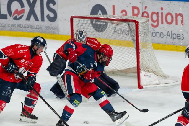 Photo hockey reportage Les U20 Grenoblois champions de France!