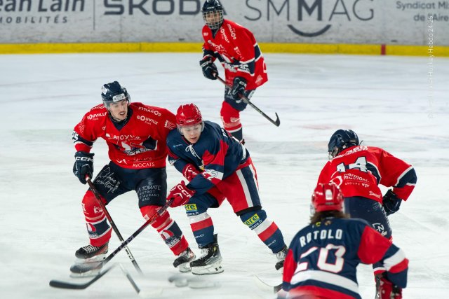 Photo hockey reportage Les U20 Grenoblois champions de France!