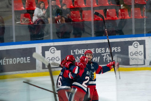 Photo hockey reportage Les U20 Grenoblois champions de France!