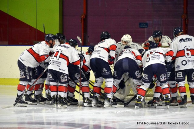 Photo hockey match Besançon - Caen II le 22/03/2025
