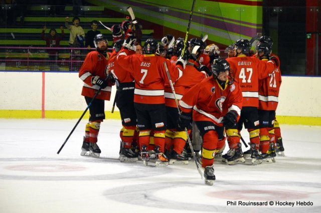 Photo hockey match Besançon - Caen II le 22/03/2025