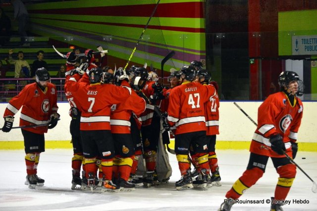 Photo hockey match Besançon - Caen II le 22/03/2025