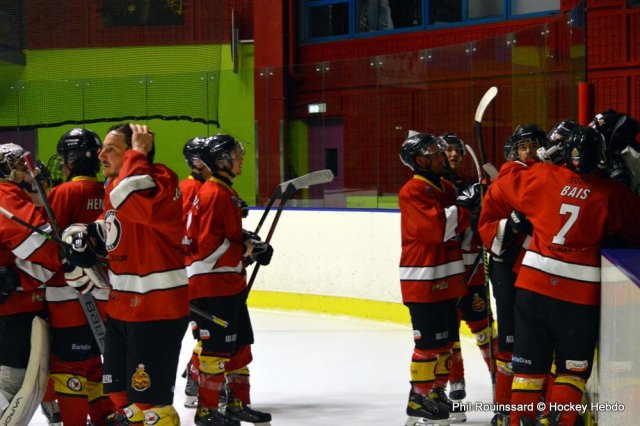 Photo hockey match Besançon - Caen II le 22/03/2025