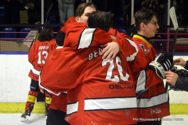 Photo hockey match Besançon - Caen II le 22/03/2025
