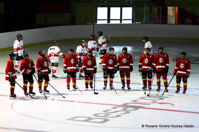 Photo hockey match Besançon - Caen II le 22/03/2025