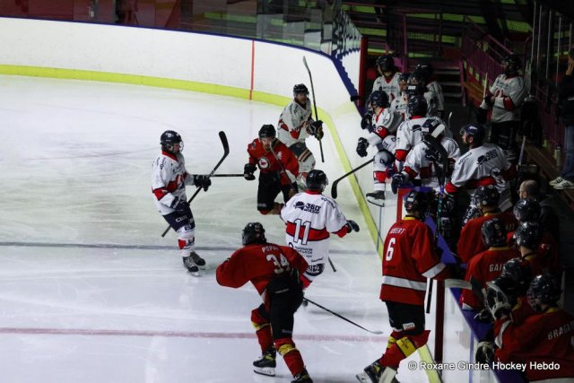 Photo hockey match Besançon - Caen II le 22/03/2025