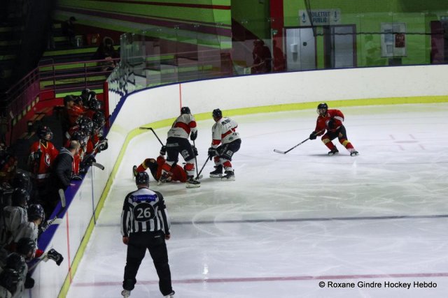 Photo hockey match Besançon - Caen II le 22/03/2025
