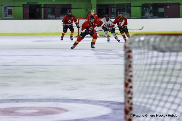 Photo hockey match Besançon - Caen II le 22/03/2025