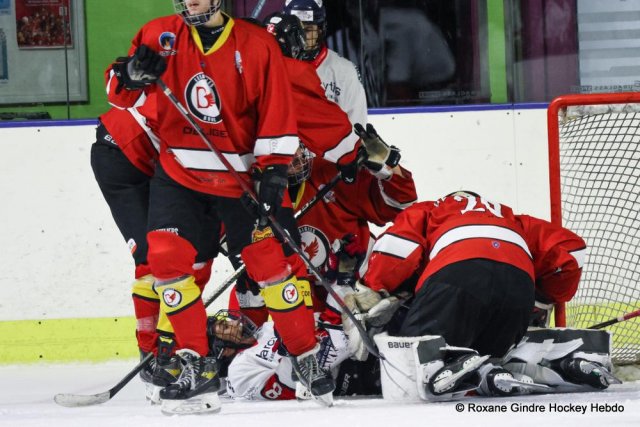 Photo hockey match Besançon - Caen II le 22/03/2025