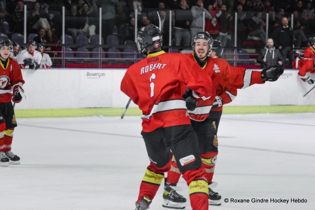 Photo hockey match Besançon - Caen II le 22/03/2025