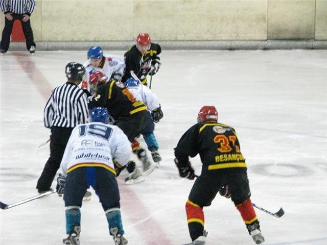 Photo hockey match Besançon - Dijon II le 14/11/2009