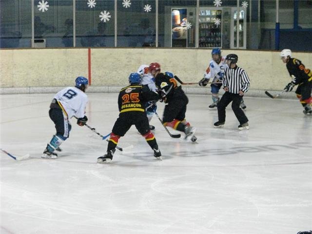 Photo hockey match Besançon - Dijon II le 14/11/2009