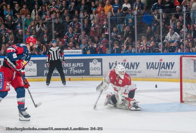 Photo hockey match Grenoble  - Amiens  le 22/03/2025