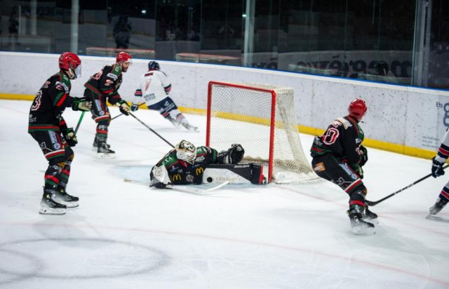 Photo hockey match Mont-Blanc - Caen  le 26/03/2025