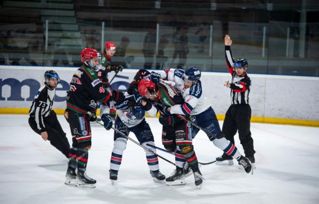Photo hockey match Mont-Blanc - Caen  le 26/03/2025