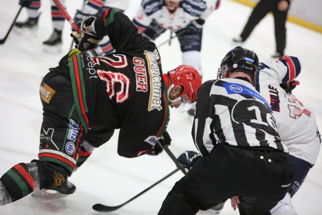 Photo hockey match Mont-Blanc - Caen  le 26/03/2025