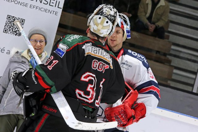 Photo hockey match Mont-Blanc - Caen  le 26/03/2025