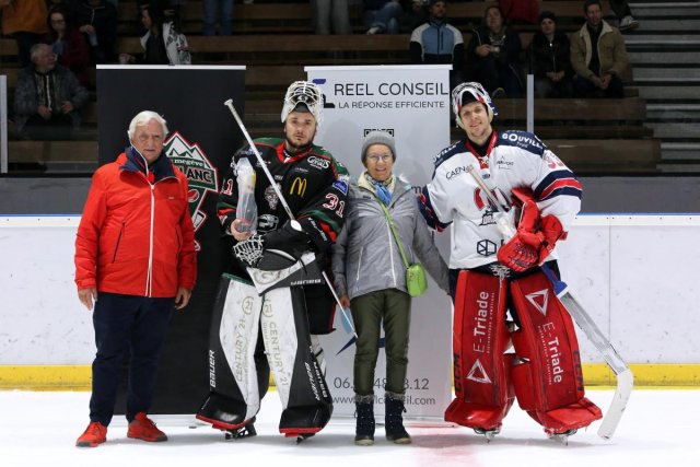 Photo hockey match Mont-Blanc - Caen  le 26/03/2025