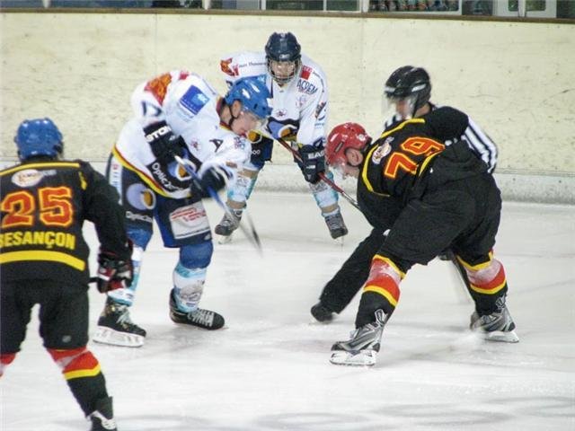 Photo hockey match Besançon - Dijon II le 14/11/2009