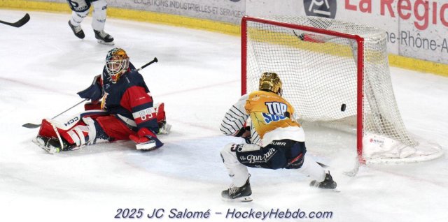 Photo hockey match Grenoble  - Angers  le 28/03/2025