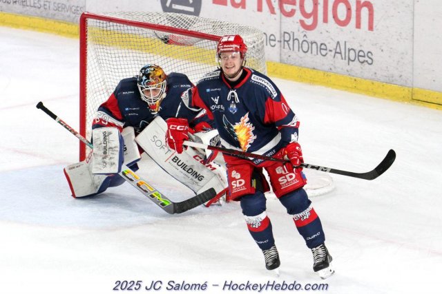 Photo hockey match Grenoble  - Angers  le 28/03/2025