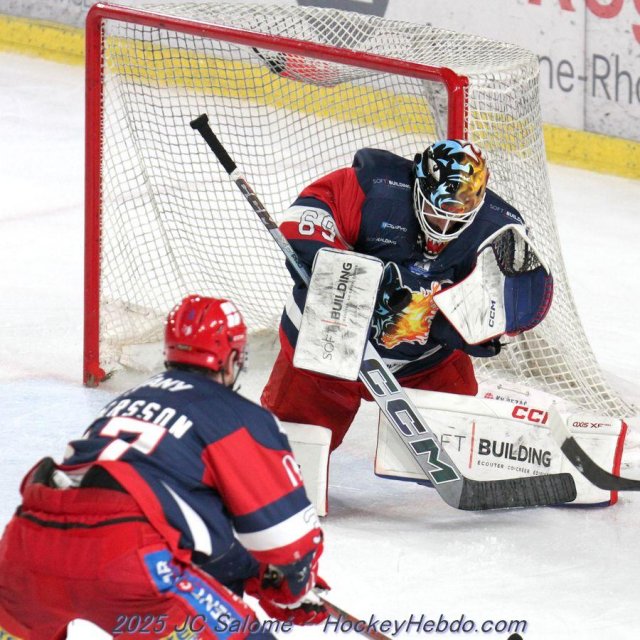 Photo hockey match Grenoble  - Angers  le 28/03/2025