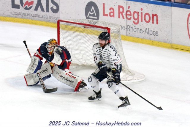 Photo hockey match Grenoble  - Angers  le 28/03/2025