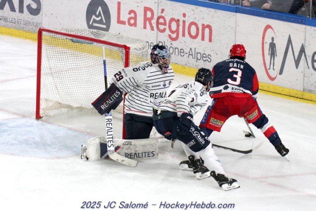 Photo hockey match Grenoble  - Angers  le 28/03/2025