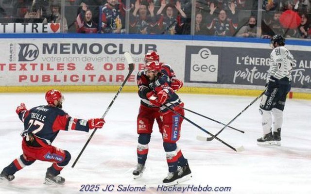 Photo hockey match Grenoble  - Angers  le 28/03/2025