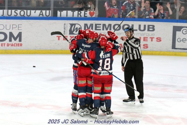 Photo hockey match Grenoble  - Angers  le 28/03/2025