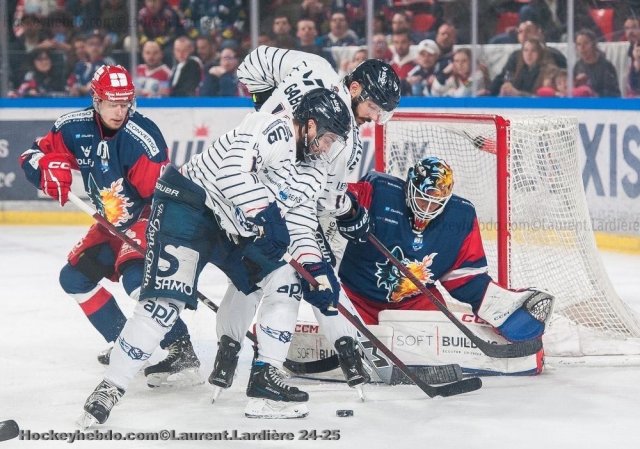 Photo hockey match Grenoble  - Angers  le 29/03/2025